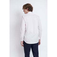 CAMISA MASCULINA SLIM SOCIAL COM ELASTANO ROSA ARAMIS ORIGINAL 18.0313006
