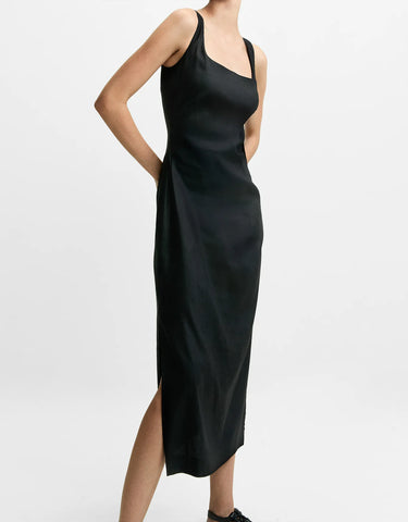 VESTIDO FEMININO MIDI PREGAS SHOULDER ORIGINAL 012511039002