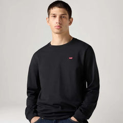 CAMISETA MASCULINA MANGA LONGA PRETA LEVI´S® ORIGINAL LB0020197