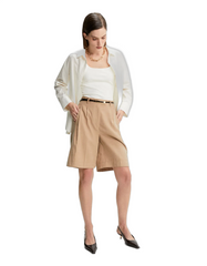 BERMUDA FEMININA ALFAIATADA COM PREGAS SHOULDER ORIGINAL 012513529001