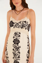 VESTIDO FEMININO MIDI FLORAL DELICADOFARM ORIGINAL  368278