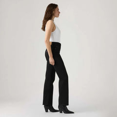 CALÇA FEMININA  723®  HIGH RISE STRAIGHT PRETA LEVI´S®  ORIGINAL  008SY0000