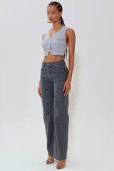 CALÇA FEMININA WIDE LEG 27 CONFORT LOVERS GATABAKANA ORIGINAL 13889036000121