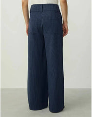 CALCA FEMININA JEANS WIDE RISCA DE GIZ SHOULDER ORIGINAL 012613770003