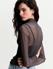 SEGUNDA PELE  FEMININA MINI PIED POULE SHOULDER ORIGINAL 012513141003