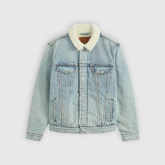 JAQUETA MASCULINA SHERPA TRUCKER JEANS LEVI´S® ORIGINAL 163650272