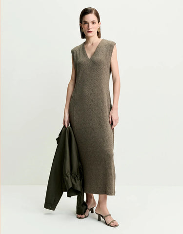 VESTIDO FEMININO DECOTE V TEXTURA ORIGINAL 012513220001