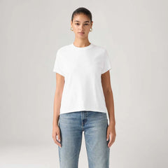 CAMISETA FEMININA FAVORITE SLUB BRANCA LEVI´S® ORIGINAL  LB0020285