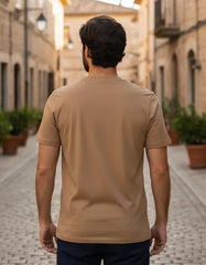 CAMISETA MASCULINA ARAMIS BASICA CARAMELO ORIGINAL CS.12.0537646