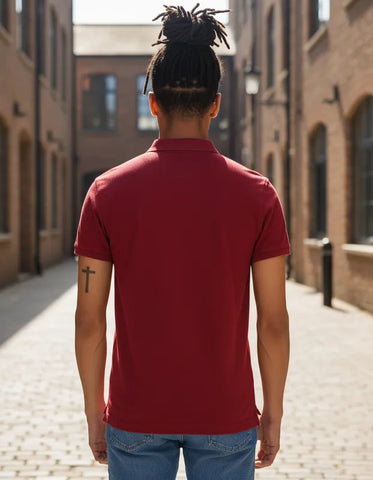 POLO MASCULINA VERMELHA ESCURA LEVI'S ORIGINAL LB0030009