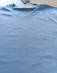 CAMISETA MASCULINA BASICA AZUL ATLANTICO 100% ALGODÃO ARAMIS ORIGINAL CS.12.0537658