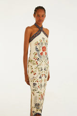 VESTIDO MIDI SONHO DE MORANGO 361682 FARM
