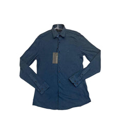 CAMISA MASCULINA SLIM MALHA DUO PETROLEO ARAMIS ORIGINAL ML.05.0136047