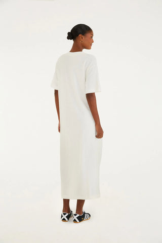 VESTIDO FEMININO MIDI COCO GELADO AZUL FARM ORIGINAL 348425