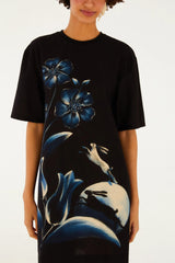VESTIDO FEMININO TSHIRT BASICO LUZ DO LUAR  FARM ORIGINAL 366998