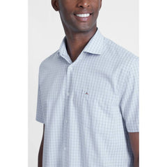 CAMISA MASCULINA REG TRIC MICRO XDZ AZUL CLARO ARAMIS ORIGINAL MC.06.0178003