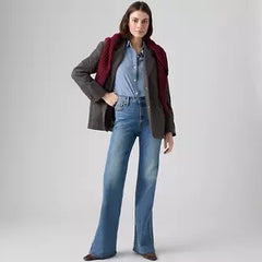 CALÇA FEMININA RIBCAGE FLARE LEVI´S® ORIGINAL  0083R0010