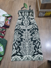 VESTIDO FEMININO MIDI CEU DE ARARA FARM ORIGINAL 359720