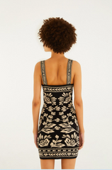 VESTIDO FEMININO TRICOT CURTO FARM ORIGINAL 361183