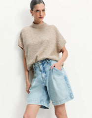 BERMUDA FEMININA JEANS PREGAS SHOULDER ORIGINAL 012513950002