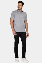 CAMISA MASCULINA REGULAR TRICOLINE MICRO XADREZ AZUL ARAMIS ORIGINAL MC.06.0455148