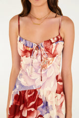 VESTIDO FEMININO CURTO FLORAL DOCE FARM ORIGINAL 361096