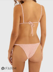 BIQUINI FEMININO LACINHO TEXURA CAVALO MARINHO FARM ORIGINAL 358016