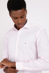 CAMISA MASCULINA REGULAR TRICOLINE LISO STRETCH ROSA ARAMIS ORIGINAL  ML.02.0677006