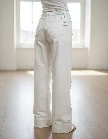 CALÇA FEMININA WIDE LEG 31 LOOSE FRENCH GATABAKANA ORIGINAL