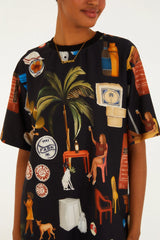 TSHIRT FEMININA BASICA BOTECO CARIOCA FARM ORIGINAL 361676