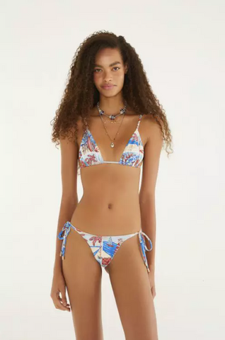 BIQUINI FEMININO LACINHO DIARIO DE VERAO FARM ORIGINAL 351674