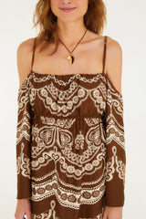VESTIDO FEMININO  CURTO NICOLE FARM ORIGINAL 361788