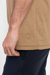 CAMISETA MASCULINA ARAMIS BASICA CARAMELO ORIGINAL CS.12.0537646