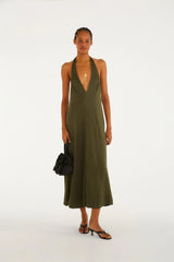VESTIDO FEMININO  NESGAS MIDI FARM ORIGINAL 360862