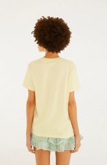 TSHIRT FEMININA FIT TULIPA RIO AMARELO JULIA  FARM ORIGINAL 358730