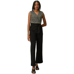 BLUSA FEMININA MALHA XADREZ ESCURO SHOULDER ORIGINAL 241313102