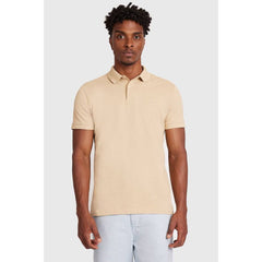 POLO MASCULINA BASICA PIQUET CAQUI 112 ARAMIS ORIGINAL PO.10.0029545