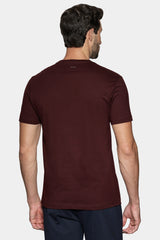 CAMISETA MASCULINA BASICA BORDEAUX INTENSO ARAMIS ORIGINAL CS.12.0537708