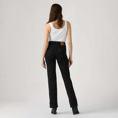CALÇA FEMININA  723®  HIGH RISE STRAIGHT PRETA LEVI´S®  ORIGINAL  008SY0000