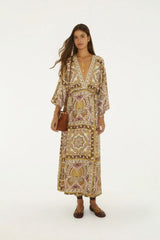 VESTIDO FEMININO TRANSPASSE SOPHIE FARM ORIGINAL 361782