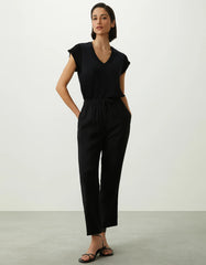 T-SHIRT FEMININA RETILINEA BABADOS SHOULDER ORIGINAL 232404000