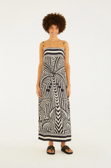 VESTIDO FEMININO LISTRA TROPICAL FARM ORIGINAL 357880