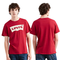 CAMISETA MASCULINA VERMELHA LOGO BATWING BRANCA LEVI'S LB0010548