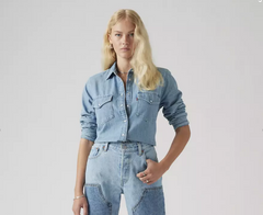CAMISA FEMININA JEANS LEVI'S ORIGINAL 167860018