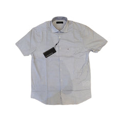 CAMISA MASCULINA REGULAR MICRO XADREZ AZUL C\ AMARELO ARAMIS ORIGNAL MC.06.0117148