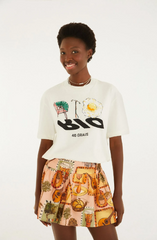 TSHIRT FEMININA MEDIA RIO 40 GRAUS FARM ORIGINAL 358733