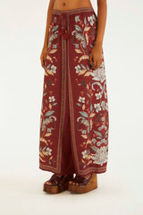 CALÇA FEMININA RETA RETROPICO FARM ORIGINAL 360709