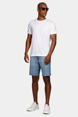 CAMISETA MASCULINA ALGODAO PIMA BRANCA ARAMIS ORIGINAL CS.01.2109001 CS.12.0595001