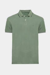 POLO MASCULINA BASICA INFANTIL FRISOS SELVA C/ MILITAR ARAMIS ORIGINAL PO.13.0002665