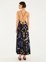 VESTIDO FEMININO LONGO LUZ DO LUAR FARM ORIGINAL 366490